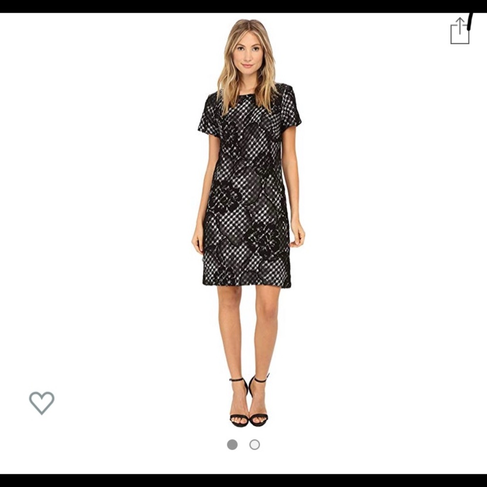 Black and white tweed dress. Size 8